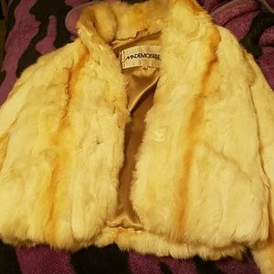 Mademoiselle rabbit fur jacker